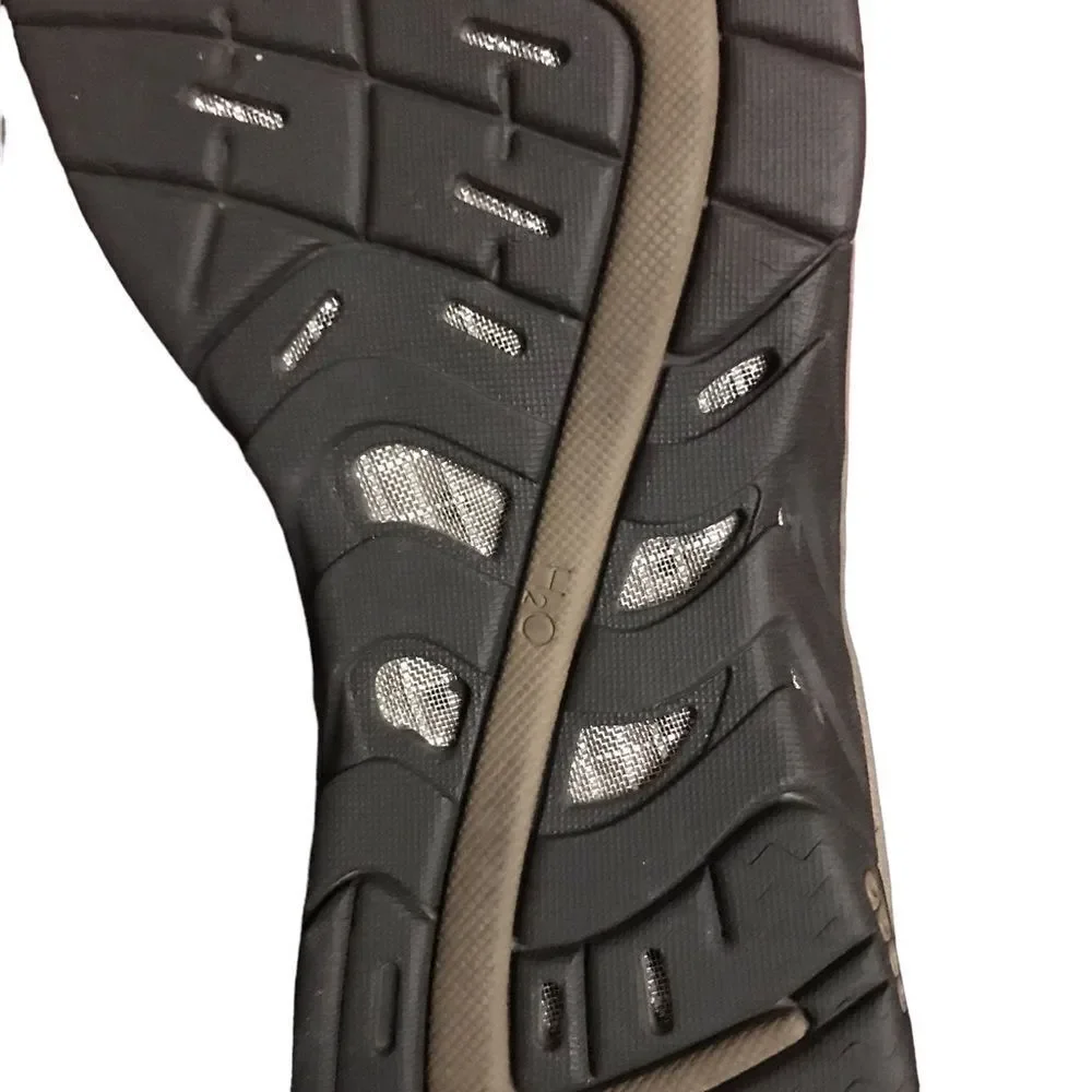Abeo Men's Size 8 Tan and Black Sandals